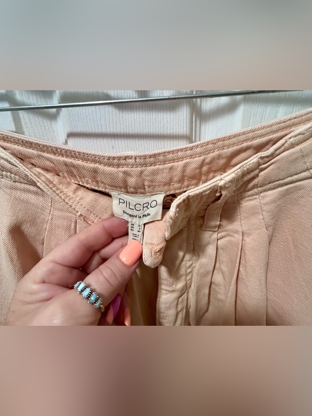 Anthropology Pilcro Slouchy Trouser Midi/Maxi Skirt Size 8 - Picture 7 of 11